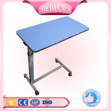 BDCB22 Medical hospital dining table, Over-bed Table With Wheels, Hospital Table